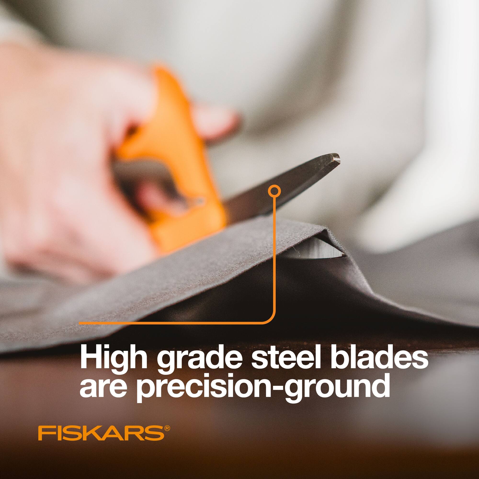 Fiskars® Premier Original Orange-Handled Scissors